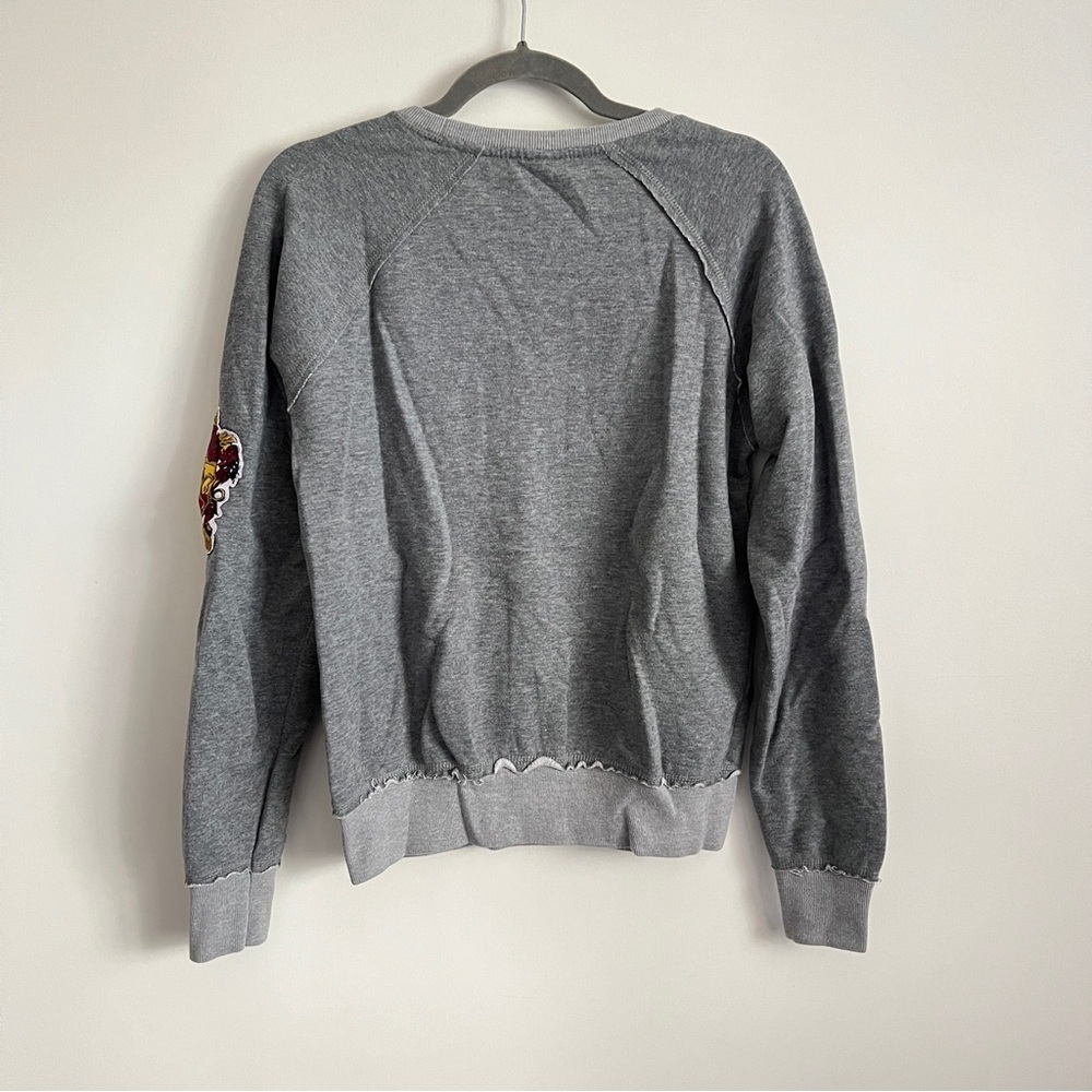 Harry Potter Gryffindor Sweatshirt Universal Studios Park Exclusive Gray Size S - Picture 9 of 11